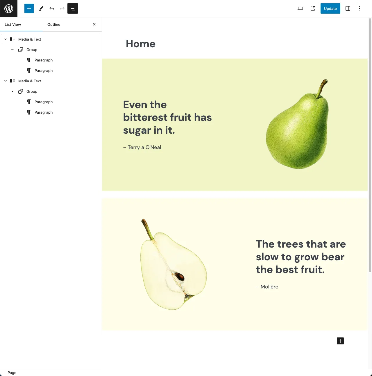 wordpress-gutenberg WordPress ตอนปรับแต่งด้วย Gutenberg